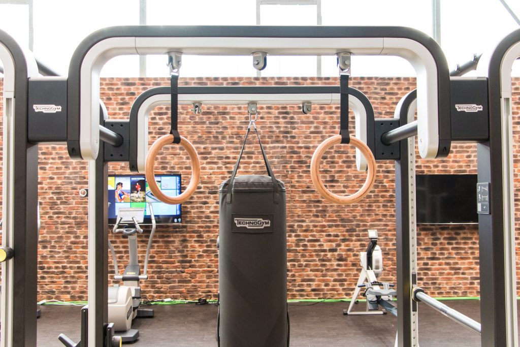 Omnia-Tower im Fitnessstudio des ALTERNATE Sportparks Linden